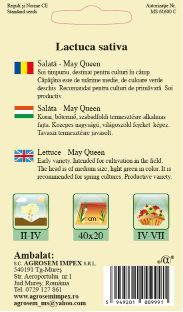 Salată - May Queen