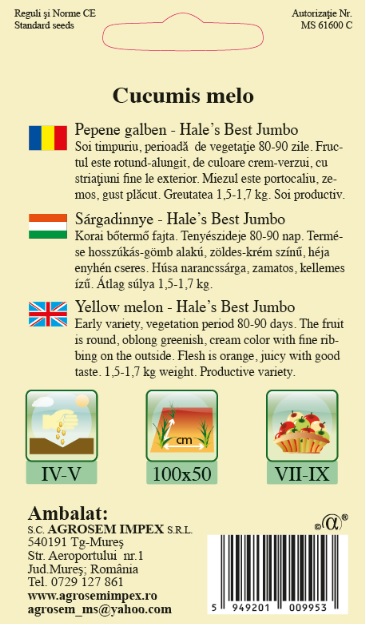 Pepene galben - Hale's Best Jumbo