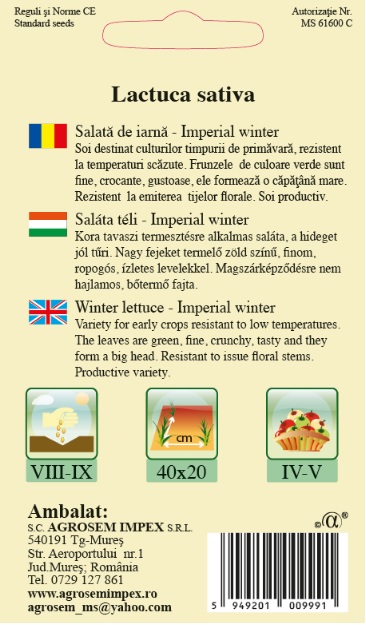 Salată de iarnă - Imperial Winter