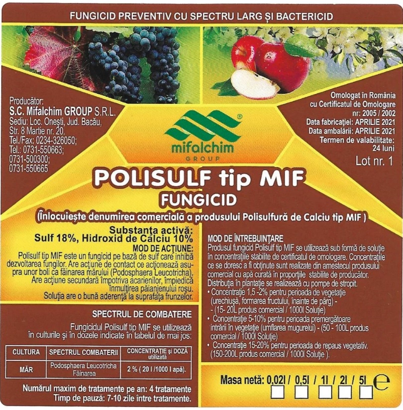 Polisulfură de calciu