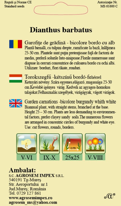 Garofiţe de grădină Heimatland