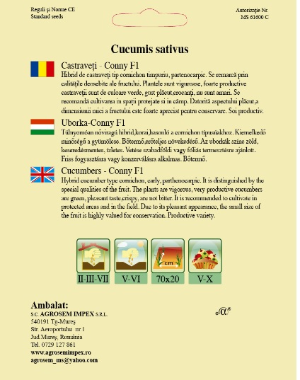 Castraveți - Conny F1