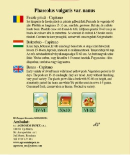 Fasole pitică - Capitano