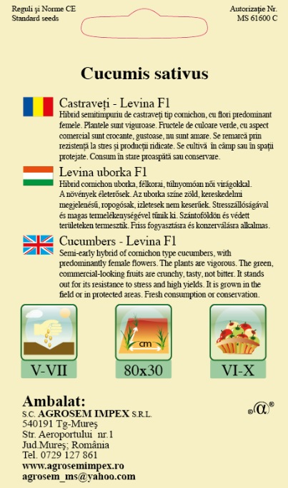 Castraveti - Levina F1